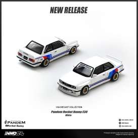 BMW  - E30 white - 1:64 - Inno Models - IN64-E30P-WHI - in64-E30P-WHI | The Diecast Company