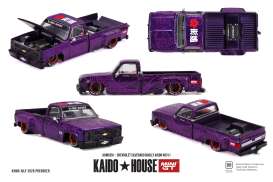 Chevrolet  - Silverado  1980 purple - 1:64 - Mini GT - KHMG291 - MGTKHMG291 | The Diecast Company