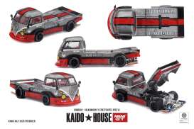 Volkswagen  - T1 Pickup 1972 grey/red - 1:64 - Mini GT - KHMG292 - MGTKHMG292 | The Diecast Company