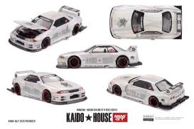 Nissan  - Skyline GTR (R32) 1989 white - 1:64 - Mini GT - KHMG306 - MGTKHMG306 | The Diecast Company
