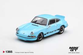 Porsche  - 911 Carrera 1973 gulf blue - 1:64 - Mini GT - MGT01365-BL - MGT01365-BL | The Diecast Company
