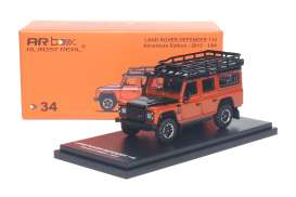 Land Rover  - Defender 110 orange - 1:64 - Almost Real - 610301001 - ALM610301001 | The Diecast Company