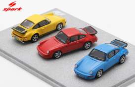 RUF  - CTR yellow/red/blue - 1:64 - Spark - 64SP013 - spa64SP013 | The Diecast Company