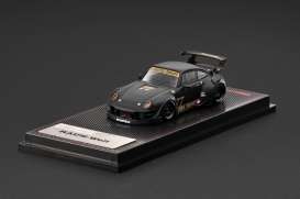 Porsche  - RWB 993 matte black - 1:64 - Ignition - IG4212 - IG4212 | The Diecast Company