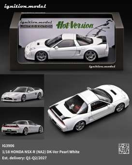 Honda  - NSX-R (NA2) DK-Ver pearl white - 1:18 - Ignition - IG3906 - IG3906 | The Diecast Company