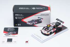 Porsche  - 911 2026 white/red/black - 1:64 - Almost Real - 640004111 - ALM640004111 | The Diecast Company