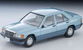 Mercedes Benz  - 190E 1992 pearl blue - 1:64 - Tomica Limited Vintage - LV-N77a - TLV-N77a | The Diecast Company