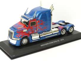 Western Star  - 5700 XE USA 2016 blue/red - 1:43 - Magazine Models - 18 - mag43Truck18 | The Diecast Company