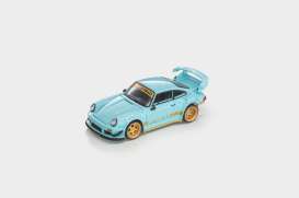 Porsche  - RWB 930 blue - 1:64 - ModelModel - MM64-RWB930-006 - MM64-RWB930-006 | The Diecast Company