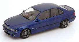 BMW  - M5 E39 1998 blue - 1:18 - KK - Scale - KKDC181621 - KKDC181621 | The Diecast Company