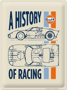 Tac Signs 3D  - Gulf History various - Tac Signs - NA63504 - Tac3D63504 | The Diecast Company
