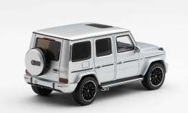 Mercedes Benz  - G63 2022 silver metallic - 1:64 - Mini GT - MGT01375-L - MGT01375-L | The Diecast Company